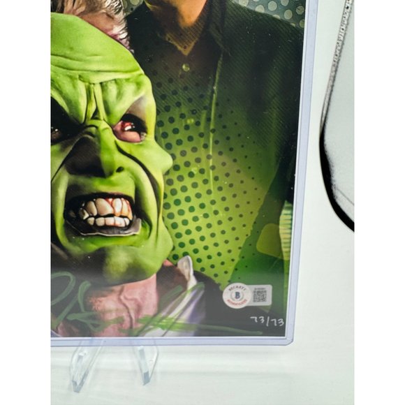 Peter Greene Signed The Mask 8x10 Picture, Photo 73/73 Beckett Authenticated Bam - Picture 3 of 4